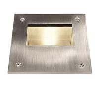 Massive Recessed spot light - outdoor lighting (Spot, AC, E27, Stainless steel,
