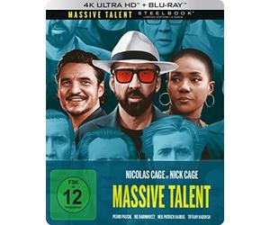Massive Talent - Limitiertes Steelbook (4K Ultra HD) (+ Blu-ray) (exklusiv bei Amazon.de)