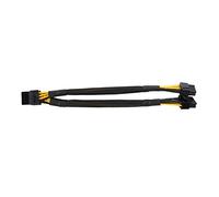Masslla 1 splitter per GPU VGA PCI-E 8 pin femmina a doppio 8 (6+2) pin PCI Express, splitter intrecciato