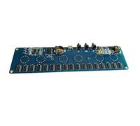 Masslla DIY In14 In4 Nixie RöHren - Orologio digitale a LED, idea regalo, piastra a scala, PCBA, senza tubi