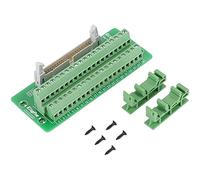 Masslla IDC40P - Morsettiera SPS a 40 pin, con supporto, per guide DIN SPS