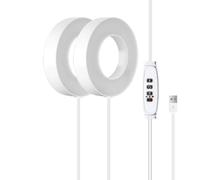 Masslla Luci a LED per la crescita delle piante, con timer on/off automatico, luce e blu, per piante grasse, spettro completo 2