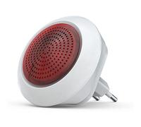 Masslla Tuya Sound Light Sensor - Sirena integrata da 100 dB, collegamento di allarme, controllo di sicurezza tramite app ZigBee EU spina