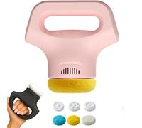 MASSOLOGIA PRO - MASSEGGIA PRO MASSEGGIO, STUDIMENTO MASSAGGIO DI HOME PORTABILE REGOLABILE A 12 TESTI CON IL MASSEGGIO A 3 TROPPE (Pink)
