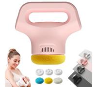 Massology Pro Deep Tissue Percussion Massager, Massology Pro Mini Massage Gun - 3 Massage Heads. with 12 Gears, Portable Home Massages Tool, Suitable for full body relaxation (Pink)