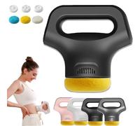Massology Pro - Massology Pro Massage Gun, 12-Level Adjustable Portable Home Massage Tool with 3 Heads for Back, Neck, Full Body Muscle Relaxation Recovery, Deep Tissue Percussion Massager (Black)
