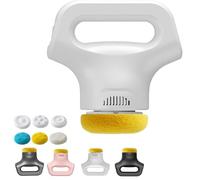 Massology Pro - Massology Pro Massage Gun, Just 15 Minutes, 12-Level Adjustable Portable Home Massage Tool With 3 Heads For Back, 3 Massage Heads, For Back, Neck, Body (White)