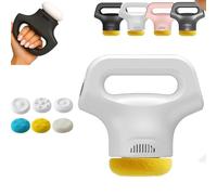 Massology Pro - Massology Pro Massage Gun, with 3 Massages Heads & 12 Adjustable Gears, Just 15 Minutes, for Your Neck,Back and All Over, Portable Home Massages Tool (White)