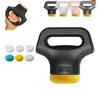 Massology Pro - Massology Pro Massage Gun, with 3 Massages Heads & 12 Adjustable Gears, Just 15 Minutes, for Your Neck,Back and All Over, Portable Home Massages Tool (Black)