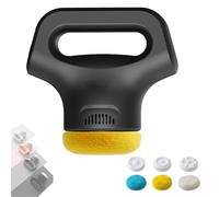 Massology Pro - Massology Pro Massage, with 3 Massages Heads & 12 Adjustable Gears, Portable Home Massages Tool, for Neck, Back, HIPS & All Over (Black)