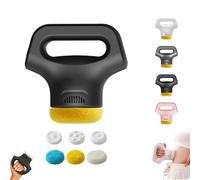 Massology Pro - Massology Pro Massager Gun, 12-Level Adjustable Portable Home Massage Tool with 3 Heads for Back+3 skin-friendly pads, for Your Back,Neck,HIPS and All Over (Black)