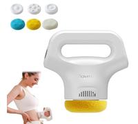 Massology Pro - Massology Pro Massager Gun, with 3 Massages Heads & 12 Adjustable Gears,Portable Home Massages Tool, Your Neck, Back (White)