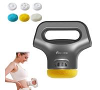 Massology Pro - Massology Pro Massager Gun, with 3 Massages Heads & 12 Adjustable Gears,Portable Home Massages Tool, Your Neck, Back (Gray)