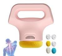 Massology Pro,Massology Pro - Massology Pro Massage Gun,Body Sculpting Machine,with 3 Massage Heads 12 Adjustable Gears,for Neck Back Hips All Over Relieve (Pink)