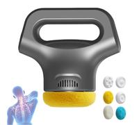 Massology Pro,Massology Pro - Massology Pro Massage Gun,Body Sculpting Machine,with 3 Massage Heads 12 Adjustable Gears,for Neck Back Hips All Over Relieve (Gray)