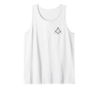 Massone Simbolo Piazza e Bussola Gran Loggia Massonica Canotta