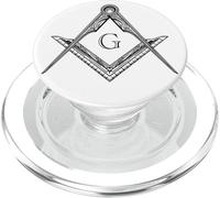 Massone Simbolo Piazza e Bussola Gran Loggia Massonica PopSockets PopGrip per MagSafe