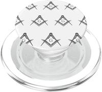 Massone Simbolo Piazza e Bussola Gran Loggia Massonica PopSockets PopGrip per MagSafe