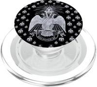 Massoneria Massoneria Aquila con due teste grafica PopSockets PopGrip per MagSafe
