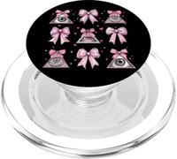 Massoneria Massonica Ragazza Coquette Bow Rosa Mamma PopSockets PopGrip per MagSafe