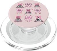 Massoneria Massonica Ragazza Coquette Bow Rosa Mamma PopSockets PopGrip per MagSafe