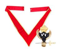 Massoni Massonic Rose Croix 32° Gradi Aquila & Collarette