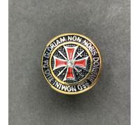 Massonico Knight’S Templar Uomo Anello Massoneria KT E Gioielli