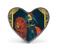 Massonico Scambio Forza Tarocchi Carta Distintivo A Forma di Cuore Carino Spilla Spille Distintivi Pulsante per Zaino Giacche Cappelli Decorazione