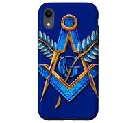 Massonico_symbol con "acacia_braches, death_is not my_end" Custodia per iPhone XR
