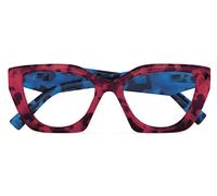 Mast Industria Italiana OCCHIALE DA LETTURA PREMONTATO TWINS PLATINUM GRECALE ROSSO-BLU DEMI +2.50 DIOTTRIE 1 PAIO