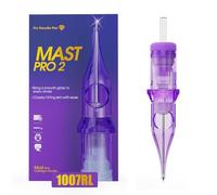 Mast Pro2 Aghi Per Tatuaggi 20pcs Bugpin Tattoo Needle Cartridge Round Liner #1007RL 0.30mm per la Macchina per Tatuaggi