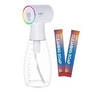 Mast Tattoo Erogatore Di Schiuma 22Oz Senza Fili Per Studio Tatuaggi | 650Ml Erogatore Schiuma Elettrico Con Anello RGB,Batteria 1200MAh USB-C,Flacone Trasparente Pompa, Bianco