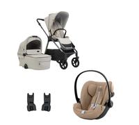 Mast - Trio M5X + Cybex Cloud G I-Size Plus - Lion + Cloud G Plus Isize Almond Beige