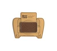 MastaPlasta - Toppa Castagna autoadesiva per la riparazioni di pelle. Scegli dimensioni/design. Pronto soccorso per divani, sedili auto, borse, giacche, ecc.