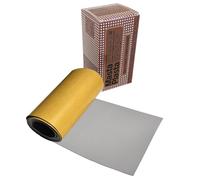 MastaPlasta Toppe autoadesive originali per la riparazione della pelle GRIGIO CHIARO 150 x 10 cm. Il tuo kit di riparazione pelle rapido e facile, per divani, sedili auto e fai da te