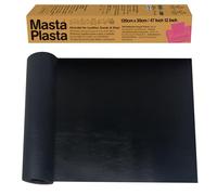 MastaPlasta Toppe autoadesive originali per la riparazione della pelle NERO 120 x 30 cm. Qualità da tappezzeria. Il tuo kit di riparazione pelle rapido e facile, per divani, sedili auto e fai da te