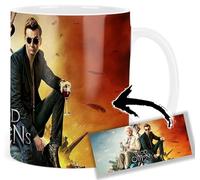 MasTazas Good Tazza Omens David Tennant Michael Sheen Tazza Ceramica Mug