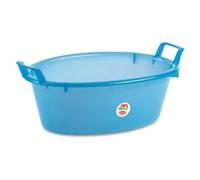 BACINELLA OVALE 65cm 45lt AZZURRA