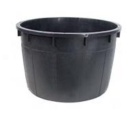 MASTELLO TONDO SENZA MANICI NERO LT 210 BACINELLA CANTINA X VINO FERR 230292