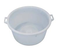 MASTELLONE SOTTOSPINA TONDO BIANCO + MANICI ICS LDPE LT 100 CM 75 H.CM 33
