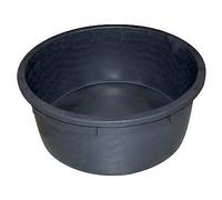 MASTELLONE TONDO NERO STEFANPLAST LDPE LT 130 CM 80 H.CM 34