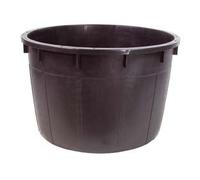 MASTELLONI TONDI SENZA MANICI NERI lt.1000 ø cm.134x95h. ICS