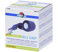 Pietrasanta Pharma Benda Elastica Autobloccante Master-aid Blugrip 6x4,5