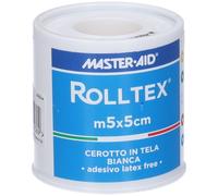 Master Aid Cerotto in Rocchetto Rolltex Tela 5x5 4x1 St