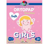 Master-Aid Cerotto oculare Ortopad Soft Girls Regular 8,5 x 5,9 cm 20 pezzi
