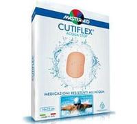 Master aid Cutiflex Acqua Stop Medicazione In Poliuretano Elastica E Trasparente 10x6 cm 5 Pezzi