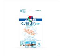 Cutiflex CEROTTO MASTER-AID CUTIFLEX STRIP TRASPARENTE IMPERMEABILE SUPPORTO IN POLIURETANO 4 FORMATI 20 PEZZI