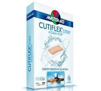 Master-Aid® Cutiflex® Strip Waterproof Cerotti Resistenti All'Acqua Misura Super 86x39mm 10 Pezzi