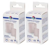 Master-Aid® Dermatess® Ideal Benda Elastica 8 cm x 5 m 2x1 pz Fasciatu