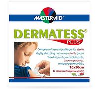 GARZA DERMATESS PLUS 10X10 12 PEZZI